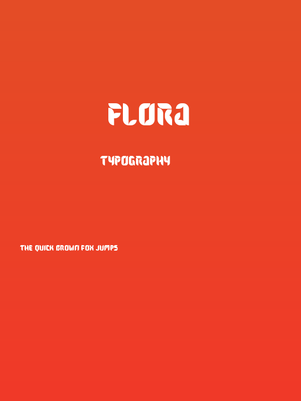 Flora Poster