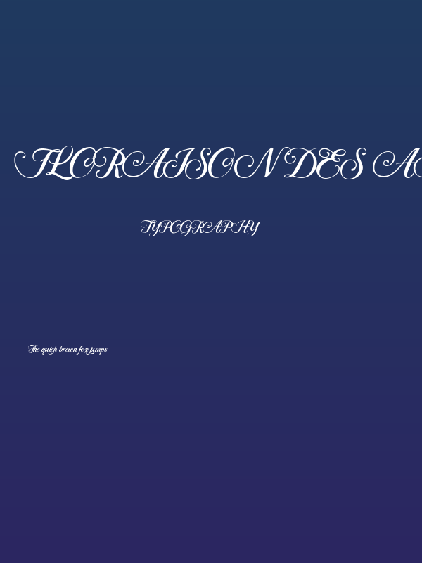 Floraison des Amours Poster