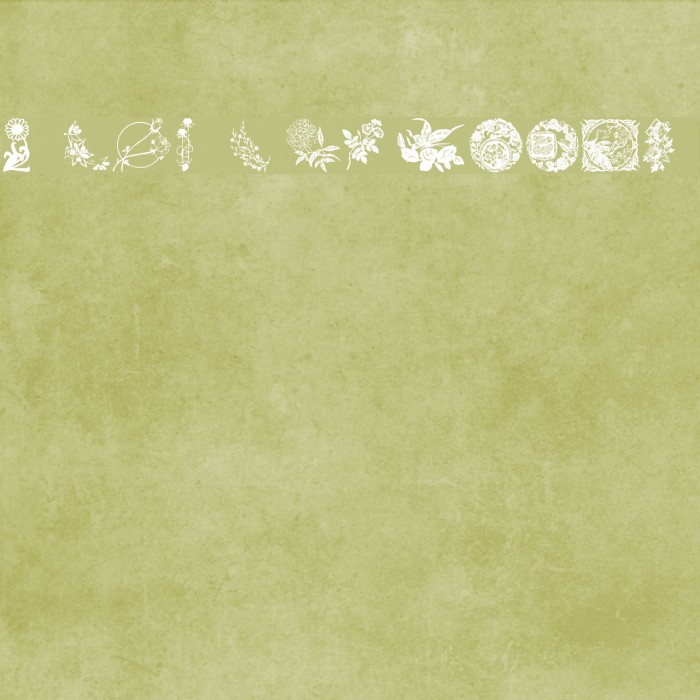 Floral 1 Font examples