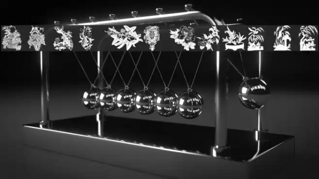 Floral 2 خط examples