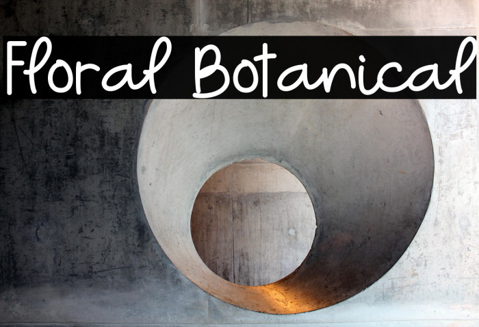 Floral Botanical Example 1
