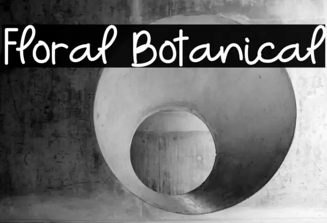 Floral Botanical Caratteri examples