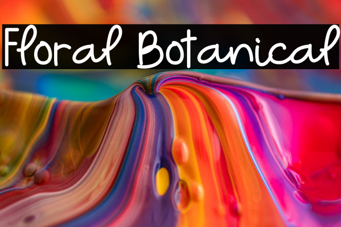 Floral Botanical Example 2