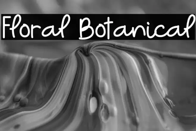 Floral Botanical Caratteri examples