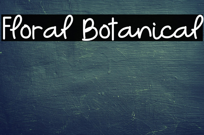 Floral Botanical Example 3