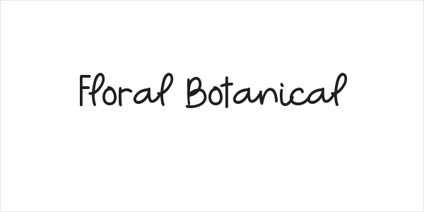 Floral Botanical Logo