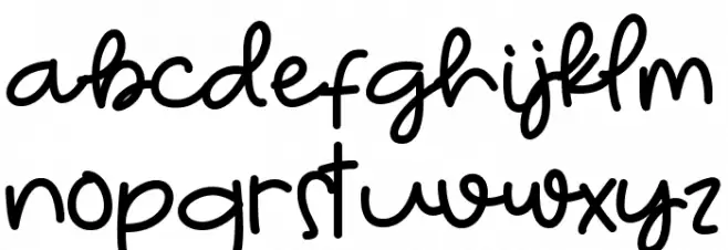 Floral Botanical Font Litere mici