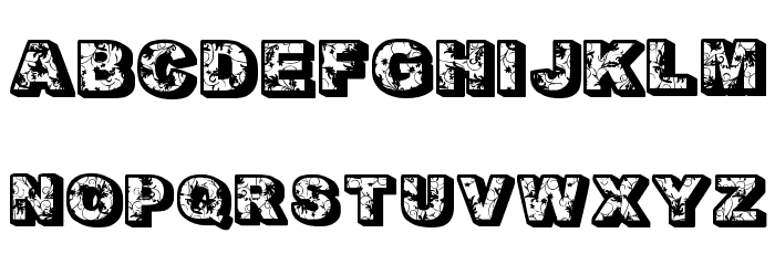 Floral Dawn Bold Font LOWERCASE