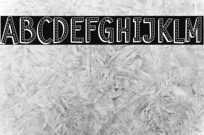 Floral Demo फ़ॉन्ट examples