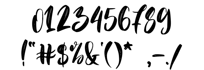 Floral Dream - personal use Font OTHER CHARS