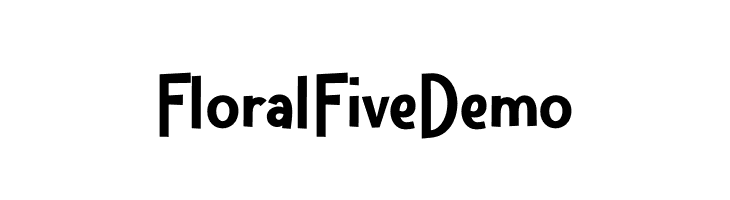 Floral Five Demo  Descarca Fonturi Gratis