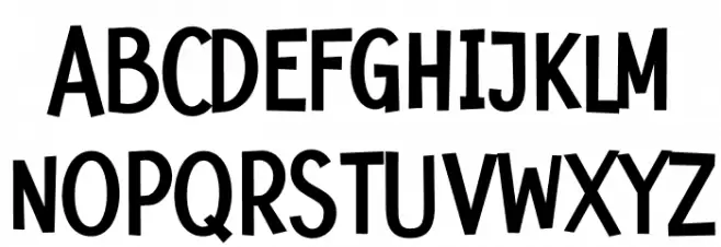 Floral Five Demo フォント 大文字