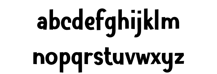 Floral Five Demo Font LOWERCASE