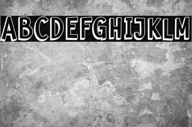 Floral Four Demo फ़ॉन्ट examples