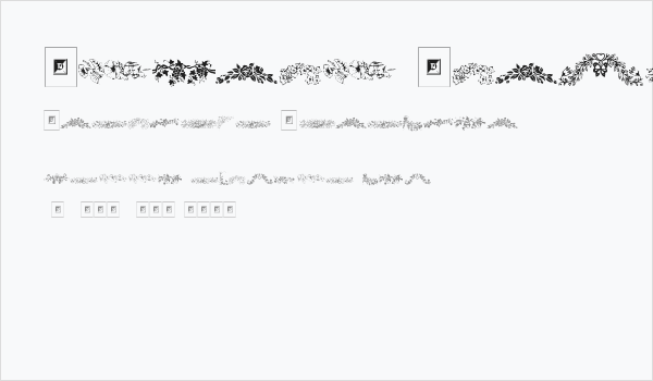 Floral Garnish Business Card