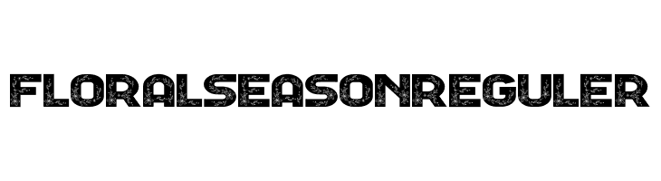 Floral Season Reguler  font caratteri gratis