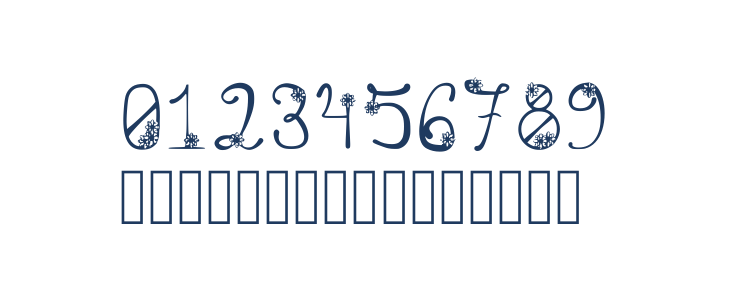 Floral Suave Regular Other Characters