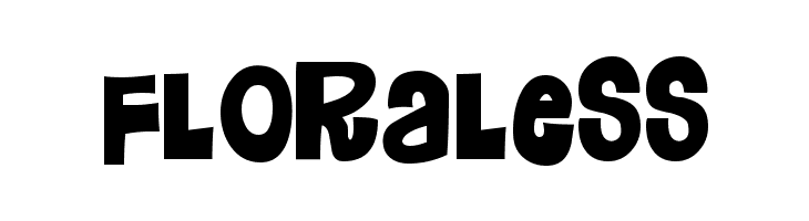 Floraless  font caratteri gratis