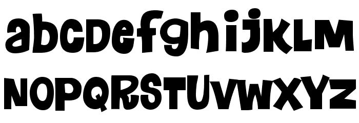 Floraless Font LOWERCASE