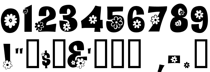 Floralies Font OTHER CHARS