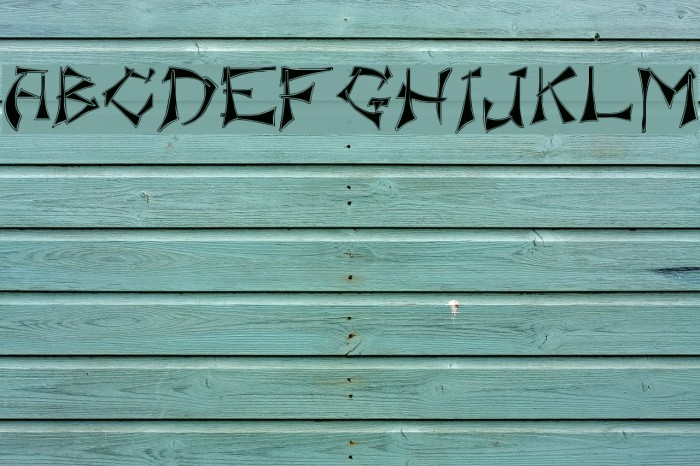 Floralis Font examples
