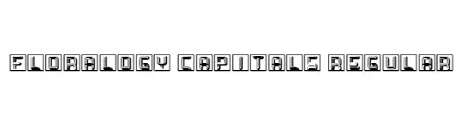 Floralogy Capitals Regular  नि: शुल्क फ़ॉन्ट्स डाउनलोड