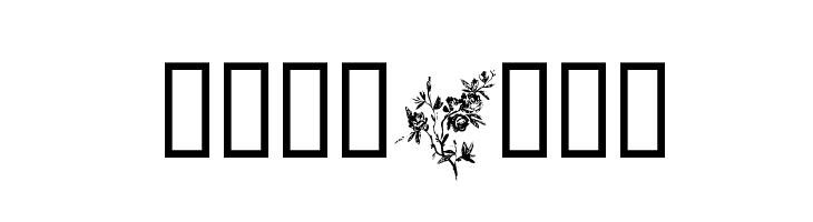 Florals1 Font