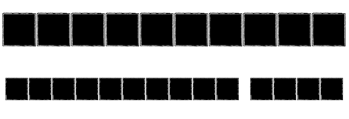 Florana_Initials Font OTHER CHARS