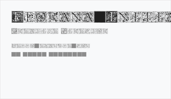 Florana_Initials Business Card