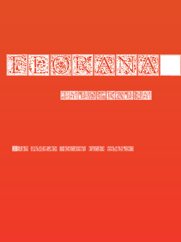 Florana_Initials Poster