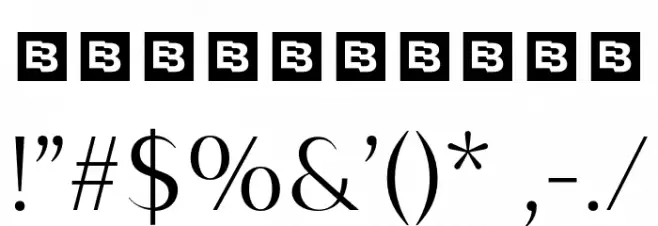 FloraniaTrial-Regular Font OTHER CHARS