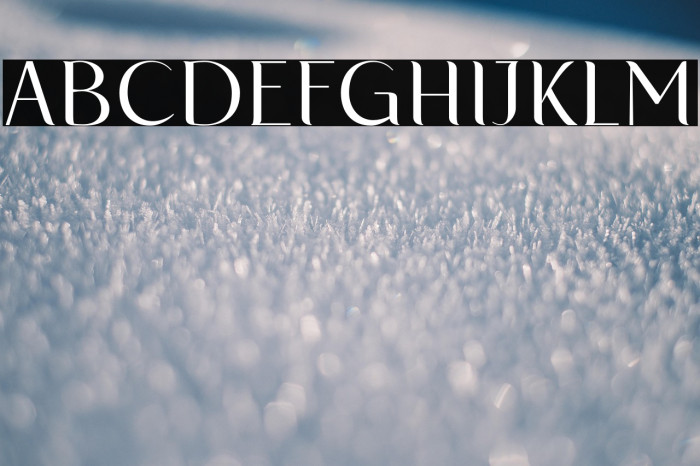 FloraniaTrial-Regular Example 3