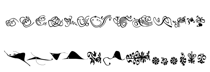 Floranimals Font LOWERCASE