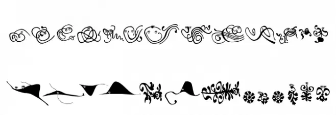 Floranimals Caratteri MINUSCOLO