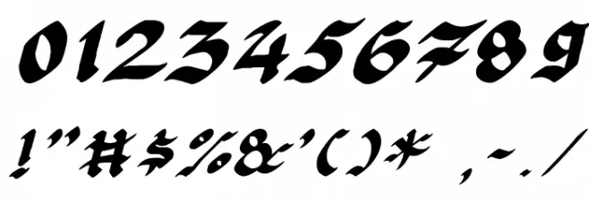 Florante at Laura Italic Font OTHER CHARS