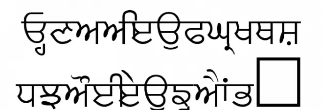 Florap フォント 大文字
