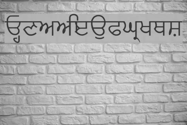 Florap Font examples