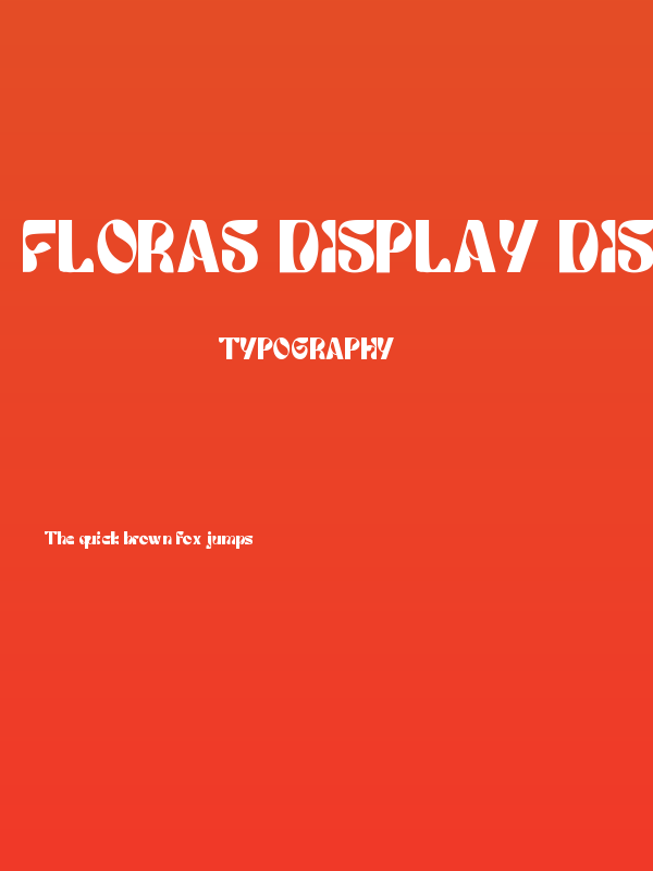 Floras Display Display Two Poster