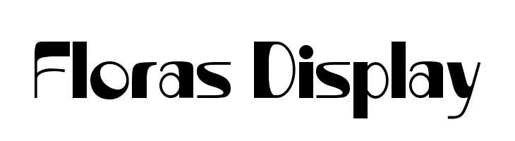 Floras Display  Frei Schriftart Herunterladen