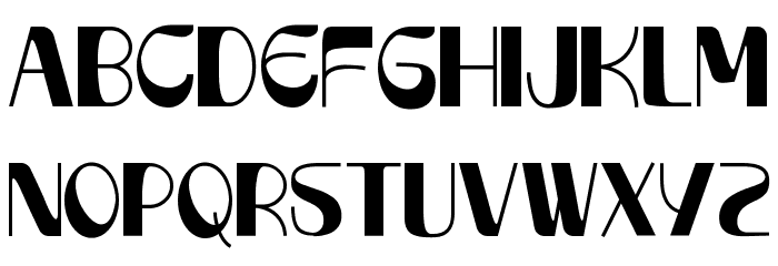 Floras Display Font UPPERCASE