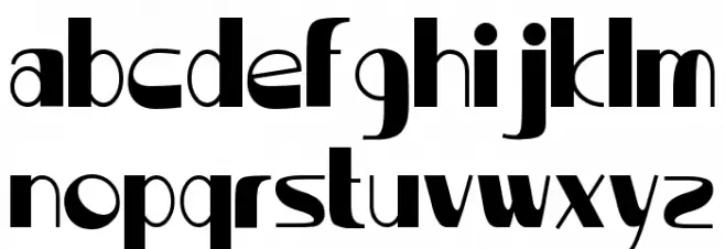 Floras Display Font LOWERCASE