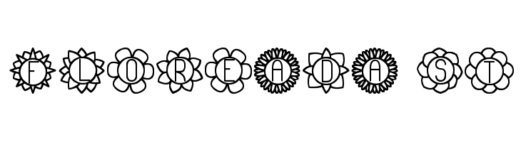 Floreada St Font