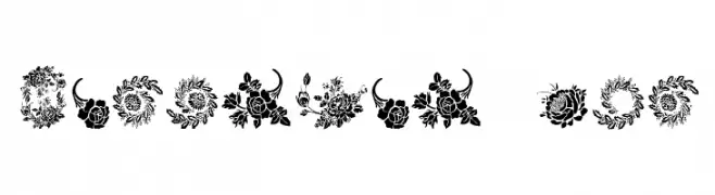 Floreale Two  Frei Schriftart Herunterladen