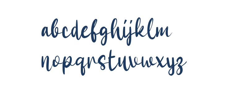 Florenberg Lowercase