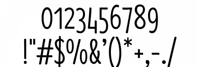 Florence-Regular Font OTHER CHARS