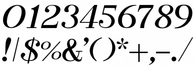 Florence Font OTHER CHARS