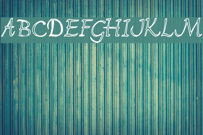 FlorenceHC Font examples