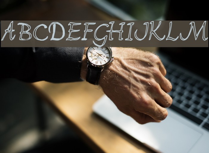 FlorenceHC Font examples