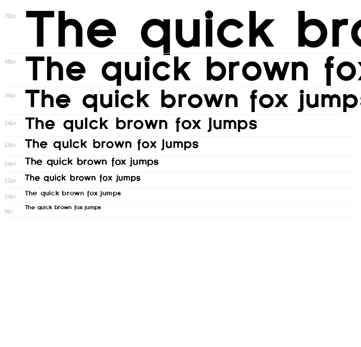 Florencesans Black Waterfall