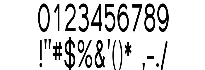 Florencesans Comp Font OTHER CHARS